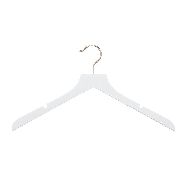 The Container Store Slim Wood Hangers with Notches