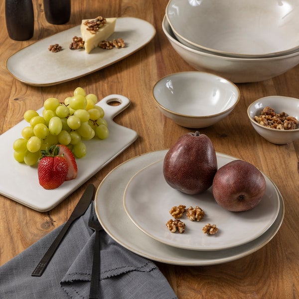 Stoneware Oval Platter