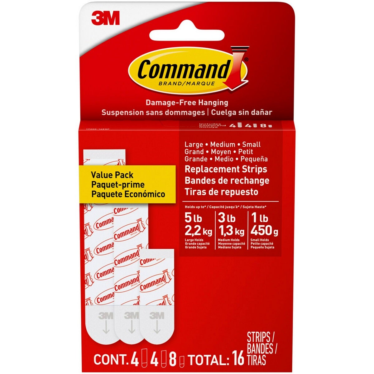 3M Command Damage-Free Hanging Bathroom Corner Caddy 3kg