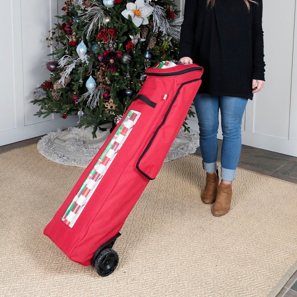 Santa's Bag EZ Roller Wrapping Paper Storage Bag