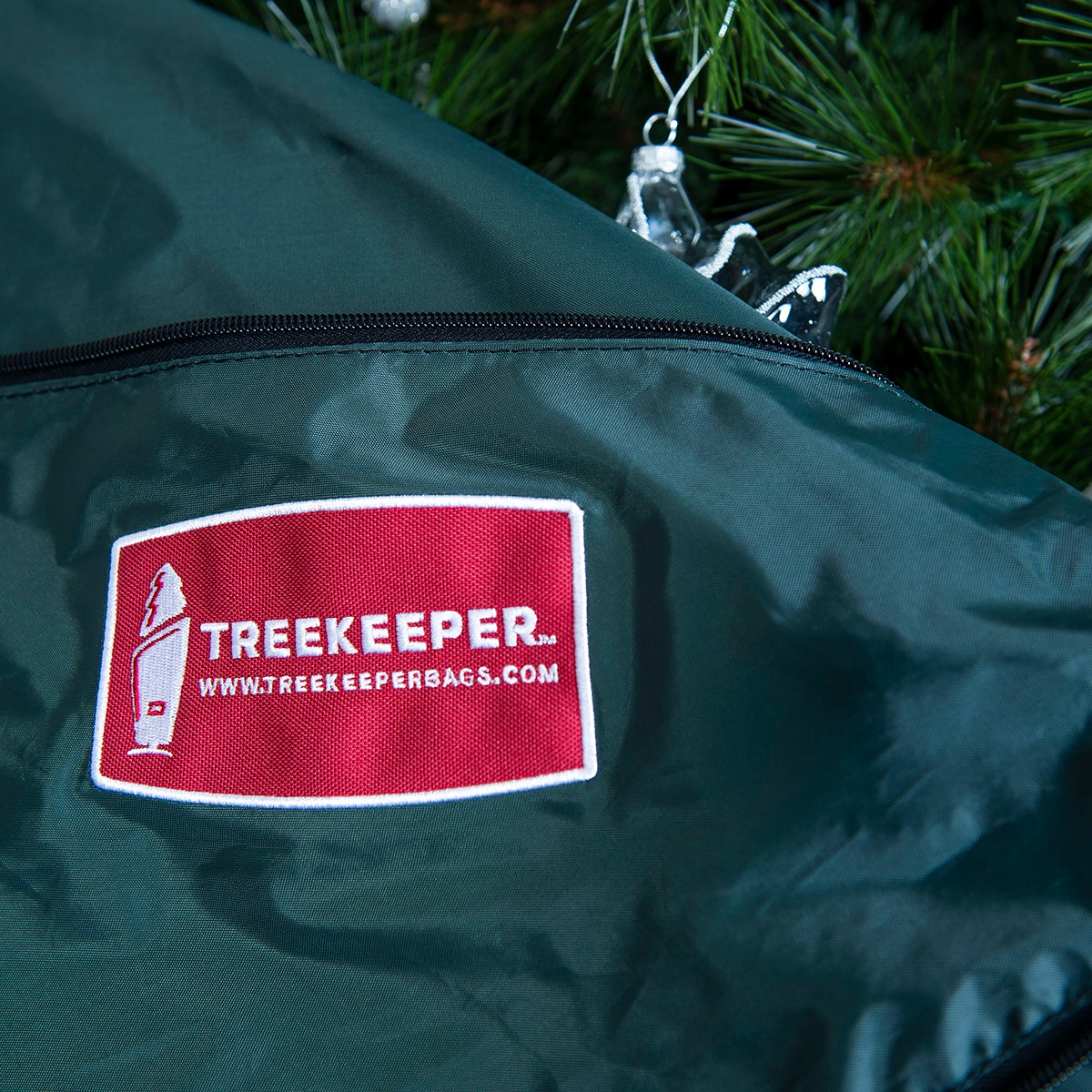 Decorated Upright Tree Storage Bag