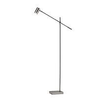 Adesso Collette LED Floor Lamp Grey