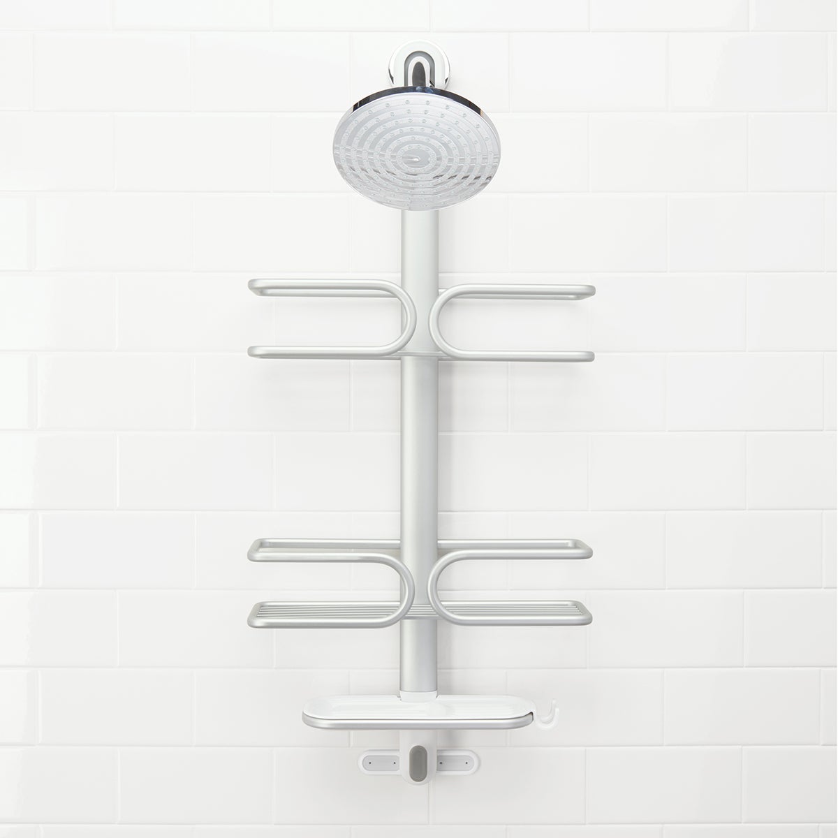 OXO Good Grips 3-Tier Aluminum Shower Caddy