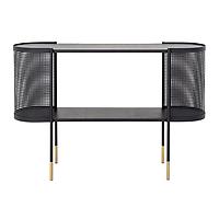 Bloomingville Iron Console Table Black/Gold