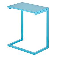 mDesign Metal C Side Table Ocean Blue