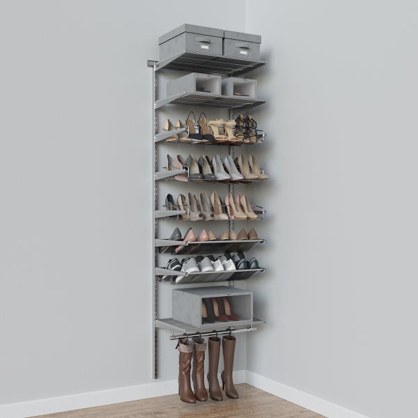 Elfa Classic 2' Shoe Wall