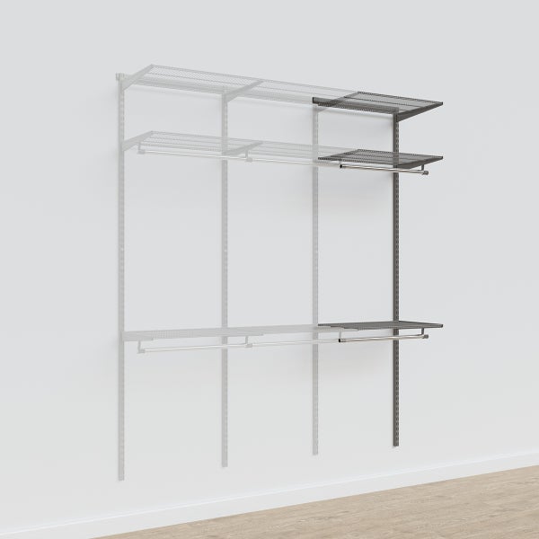 Elfa Classic 2' Closet Kit Add-On