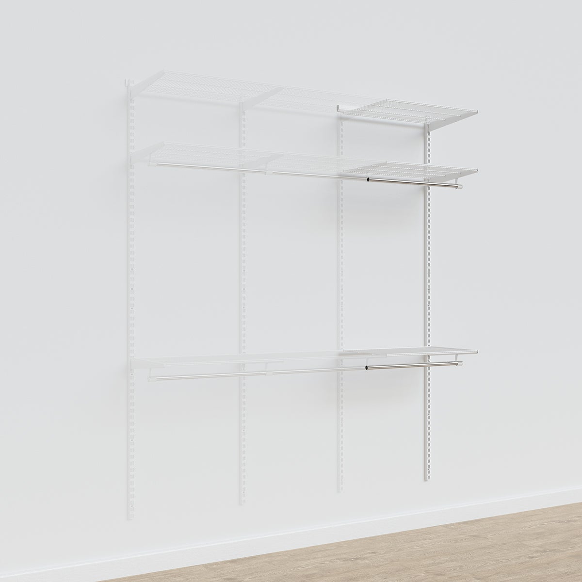 Elfa Classic 2' Closet Kit Add-On