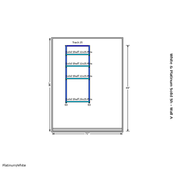 Elfa Shelving Office Nook