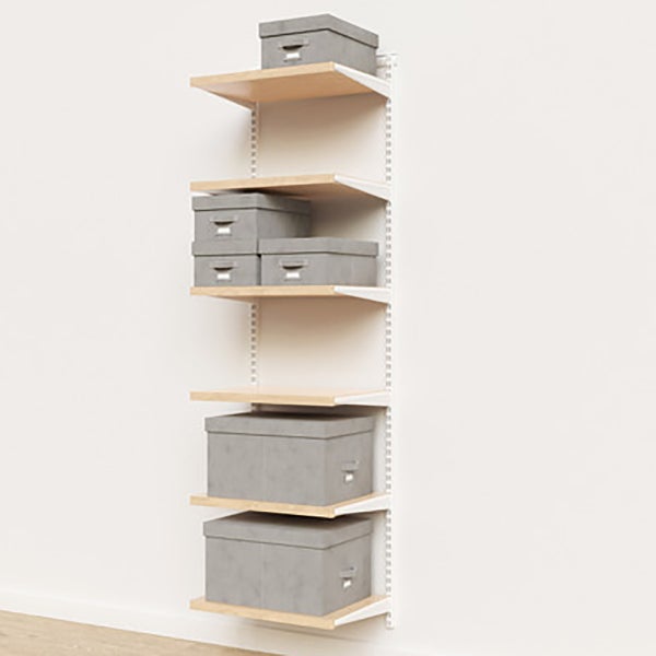 Elfa Décor 2' Basic Shelving Units for Anywhere