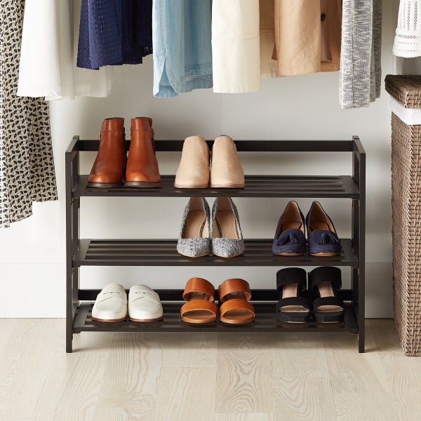 3-Tier Folding Shoe Rack