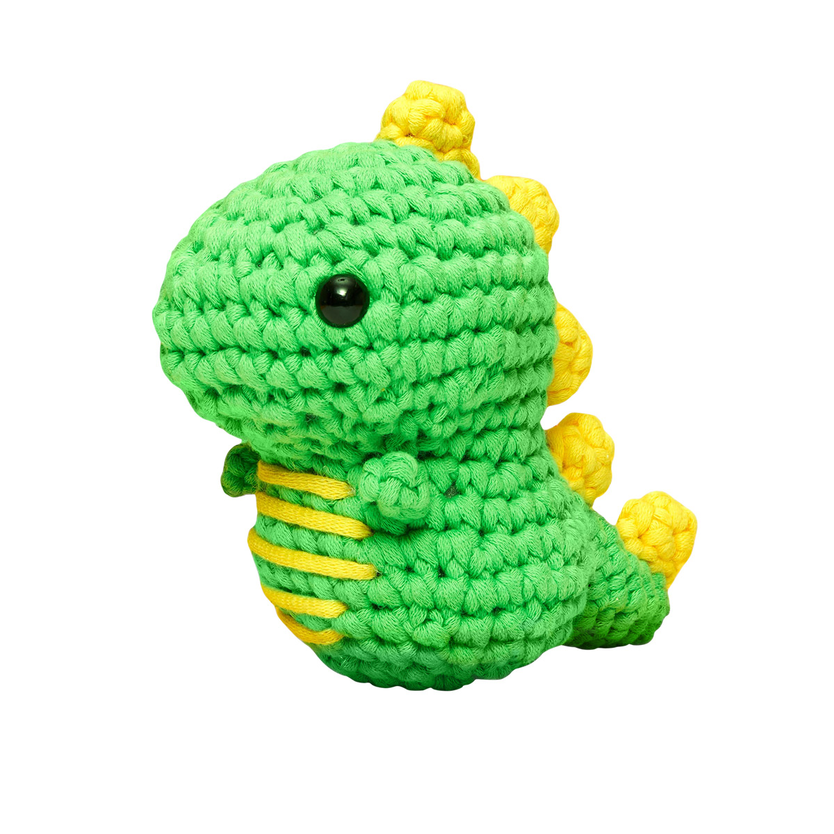 The Woobles Dinosaur Crochet Kit for Beginners