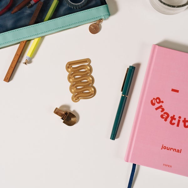 Papier Bookmark and Pen Clip