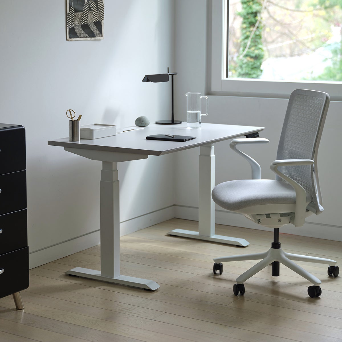 Container store sales standing desk