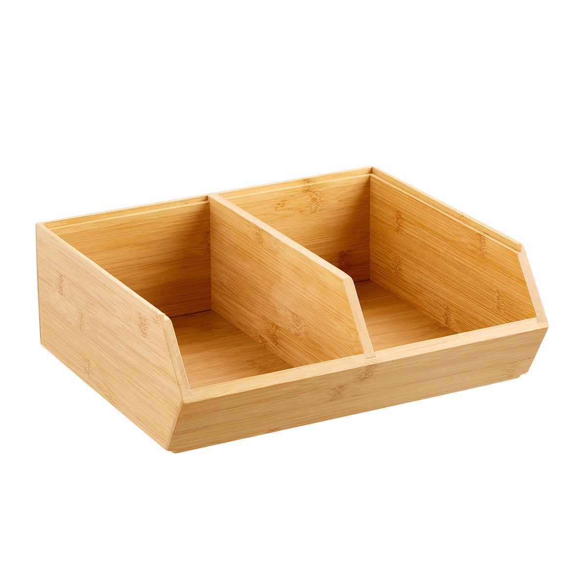 2-Tier Bamboo Lazy Susan | The Container Store