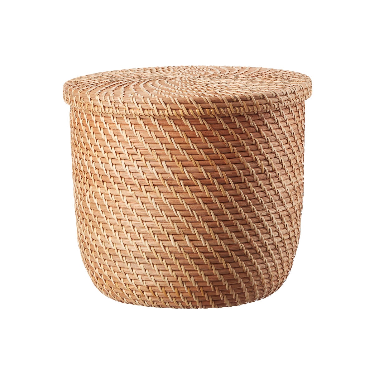 The Container Store Rattan Bin