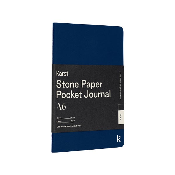 Karst Stone Paper Pocket Journal