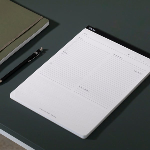 Karst Stone Paper Daily Action Notepad