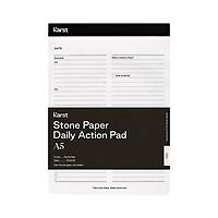 Karst Stone Paper Daily Action Notepad