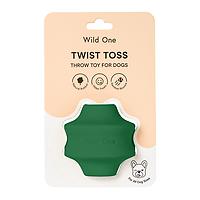 Wild One Twist Toss Dog Toy Spruce