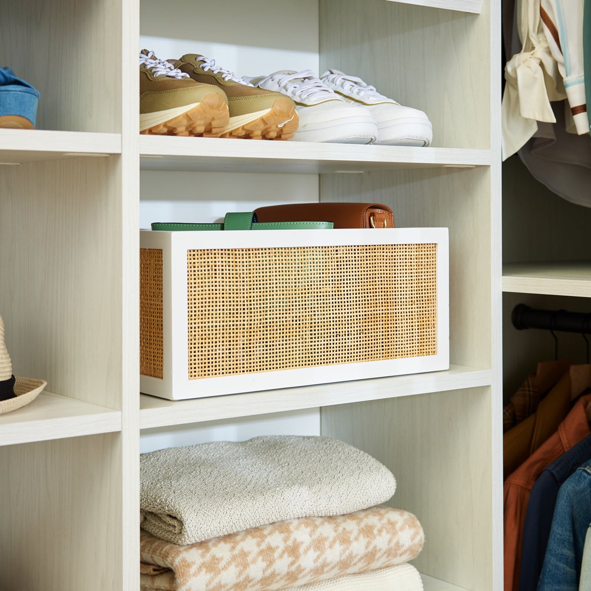 The Container Store Artisan Rattan Bin - Thumbnail 5