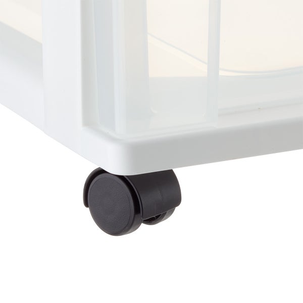 Iris Wide 3-Drawer Storage Cart