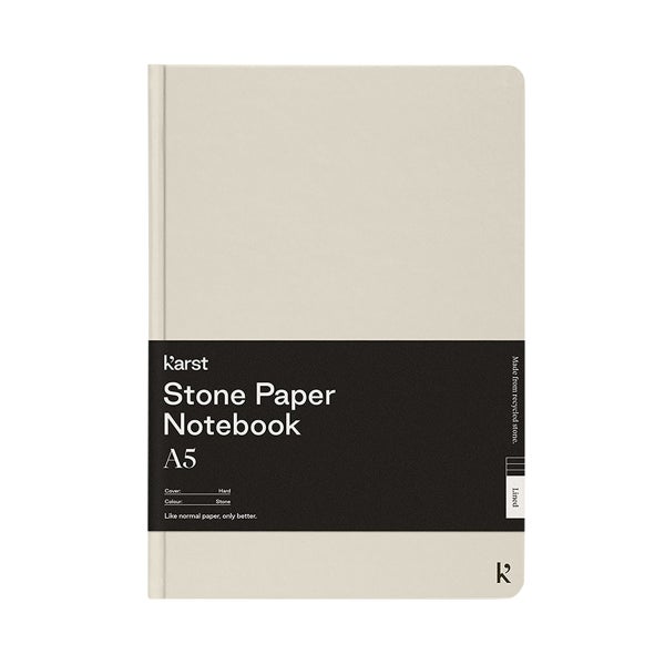 Karst Stone Paper Hardcover Notebook A5
