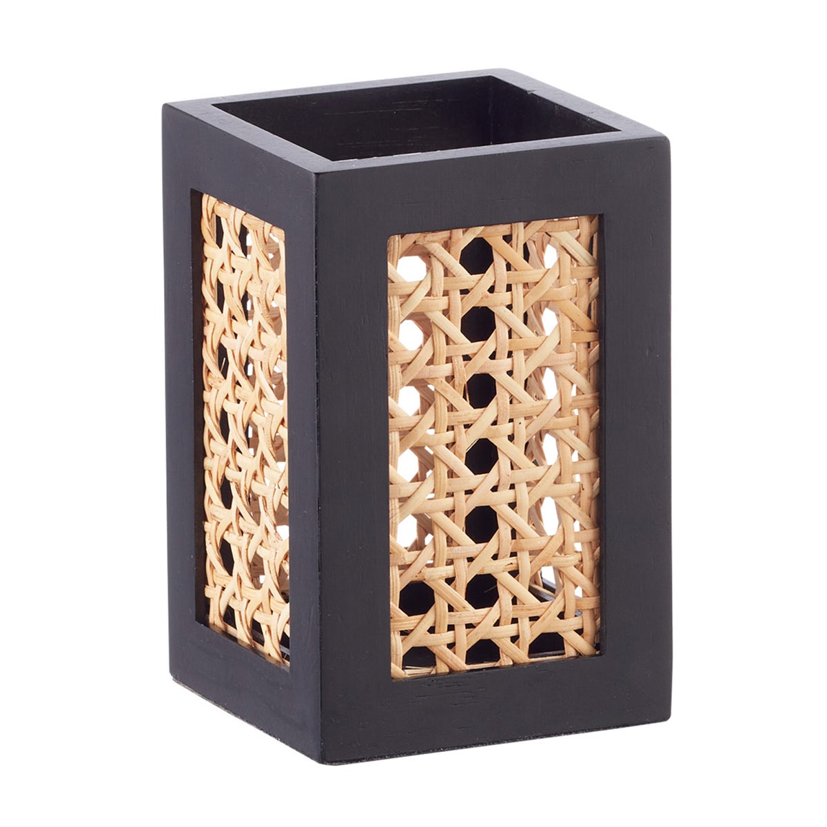 The Container Store Artisan Rattan Cane Pencil Cup