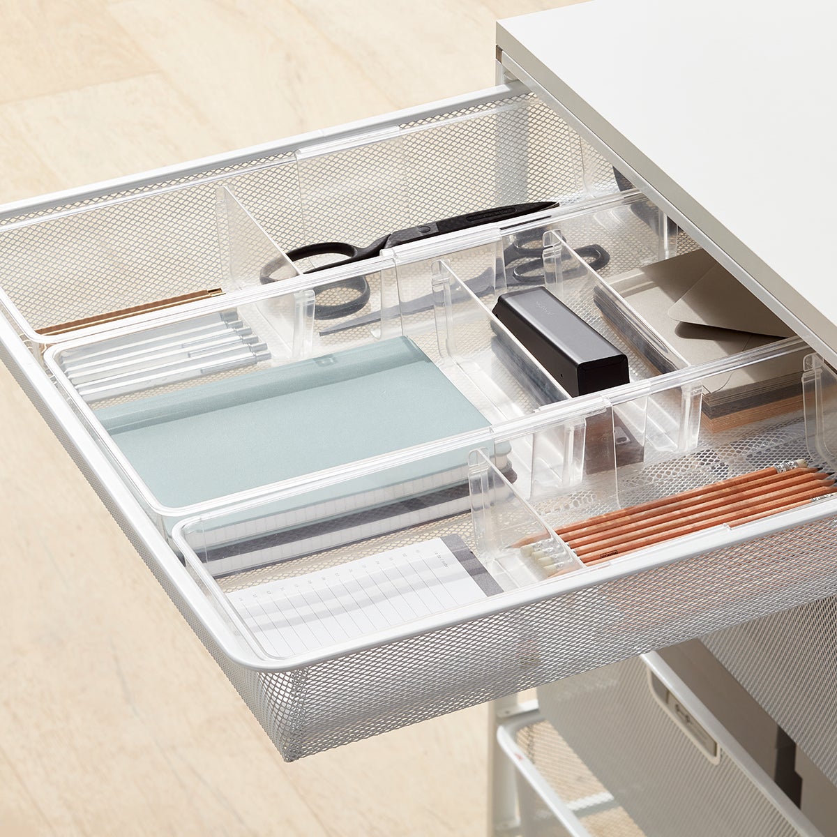Elfa Classic Expandable Drawer Organizer Kits