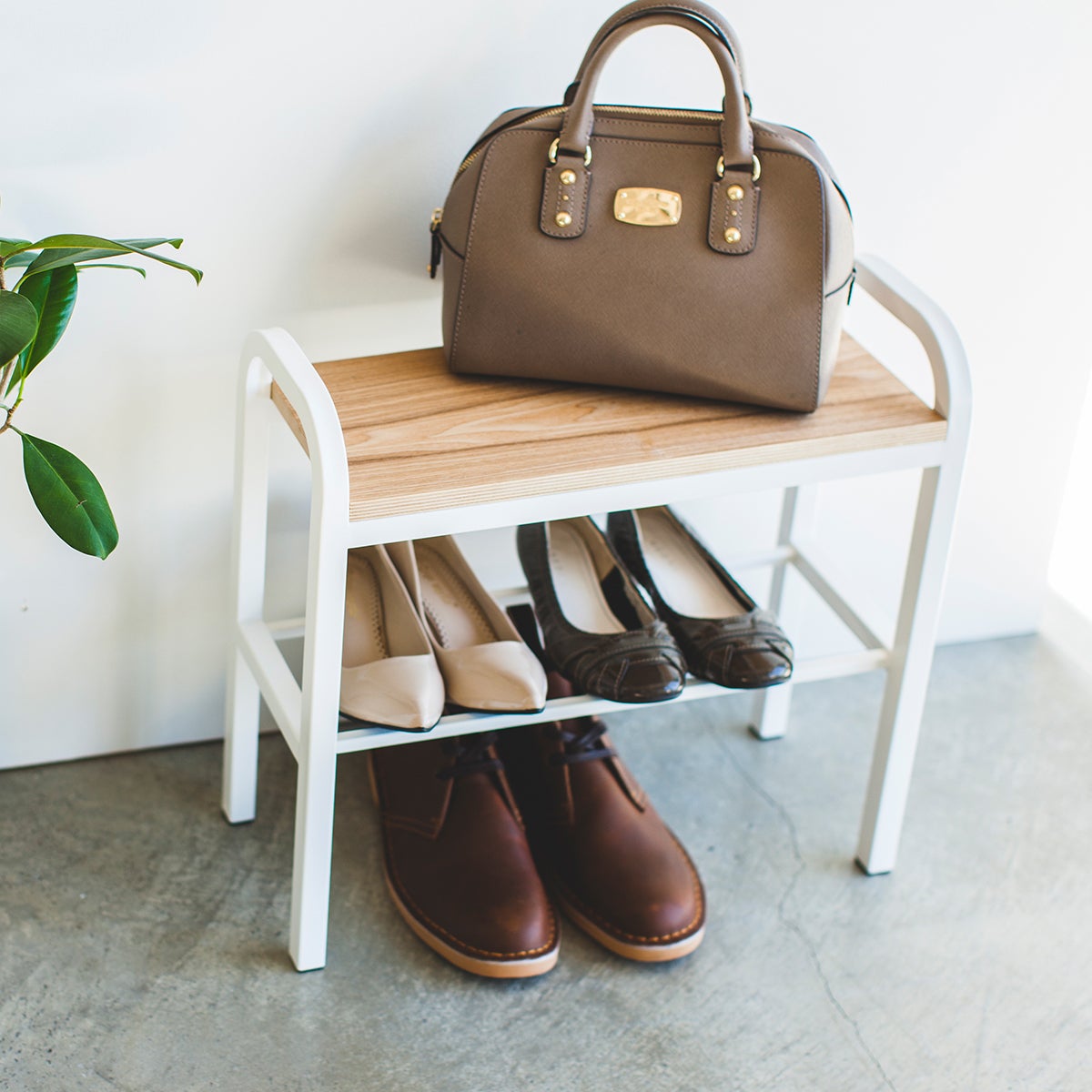 Yamazaki Tower Shoe Organizer | The Container Store