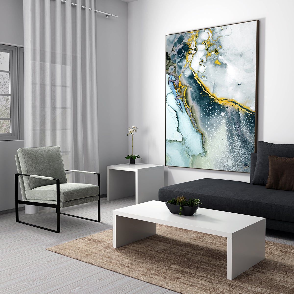 Abby square coffee table hotsell