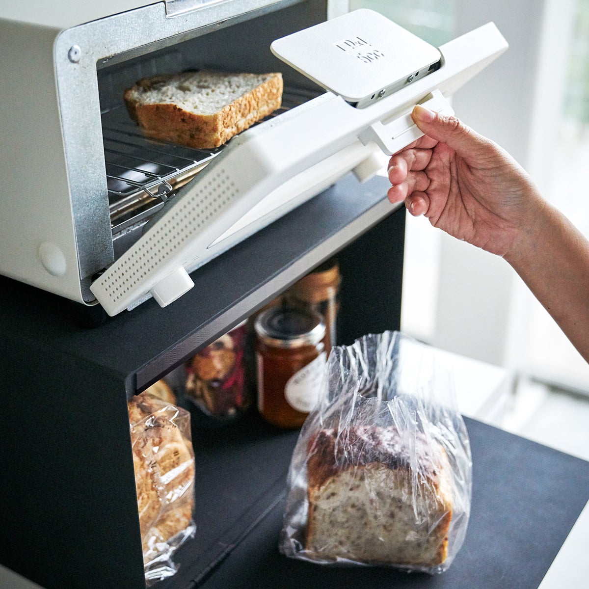 Yamazaki Tower Bread Box | The Container Store
