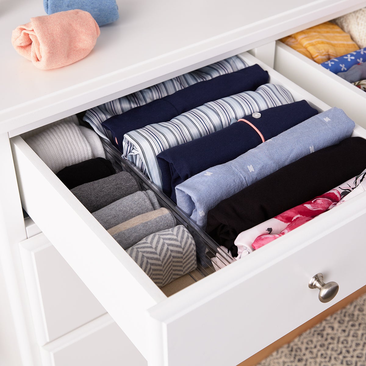 Drawer garment organizer dividers best sale