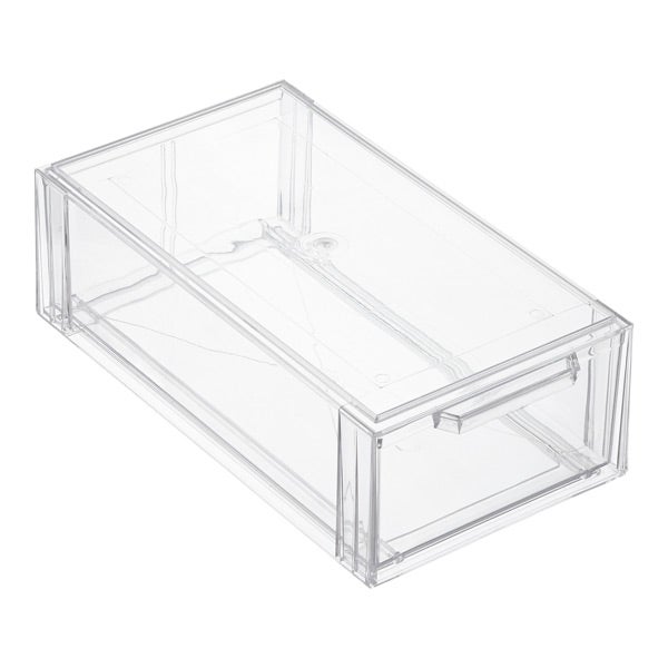 Clear Stackable Small Shoe Drawer The Container Store