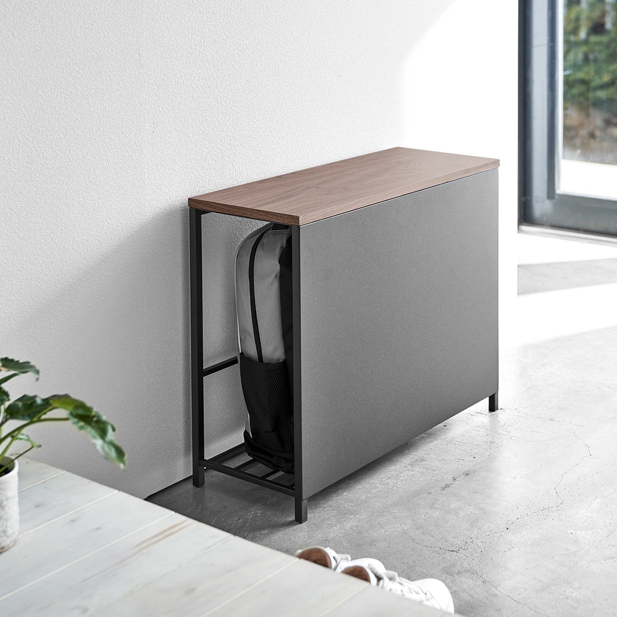 Yamazaki Tower Steel Entryway Storage Organizer | The