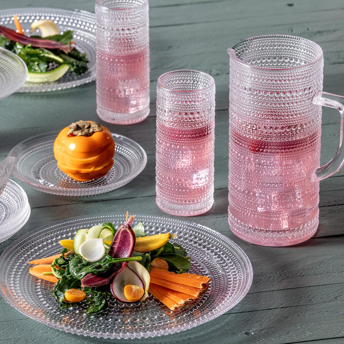 Fortessa Clear Jupiter Pitcher | The Container Store