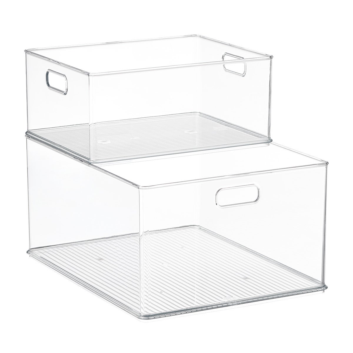 iDesign Linus RPET Stackable Storage Bins