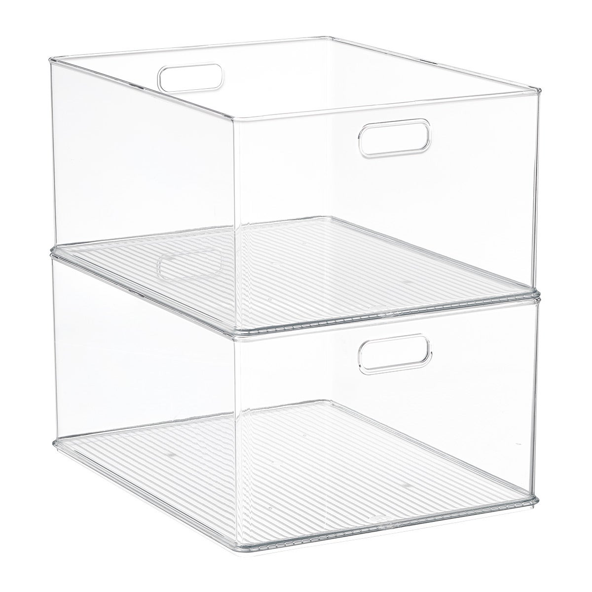 iDesign Linus RPET Stackable Storage Bins