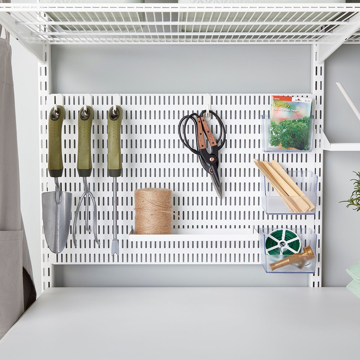 Elfa Utility Pegboard The Container Store