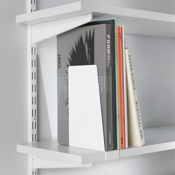 Elfa Solid Shelf Book Supports Pkg/2