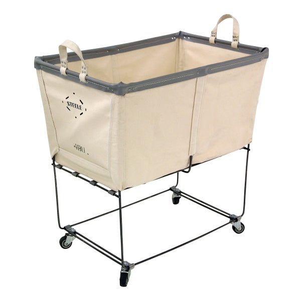 Steele Canvas Elevated Laundry Cart