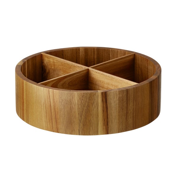 Acacia Divided Turntable