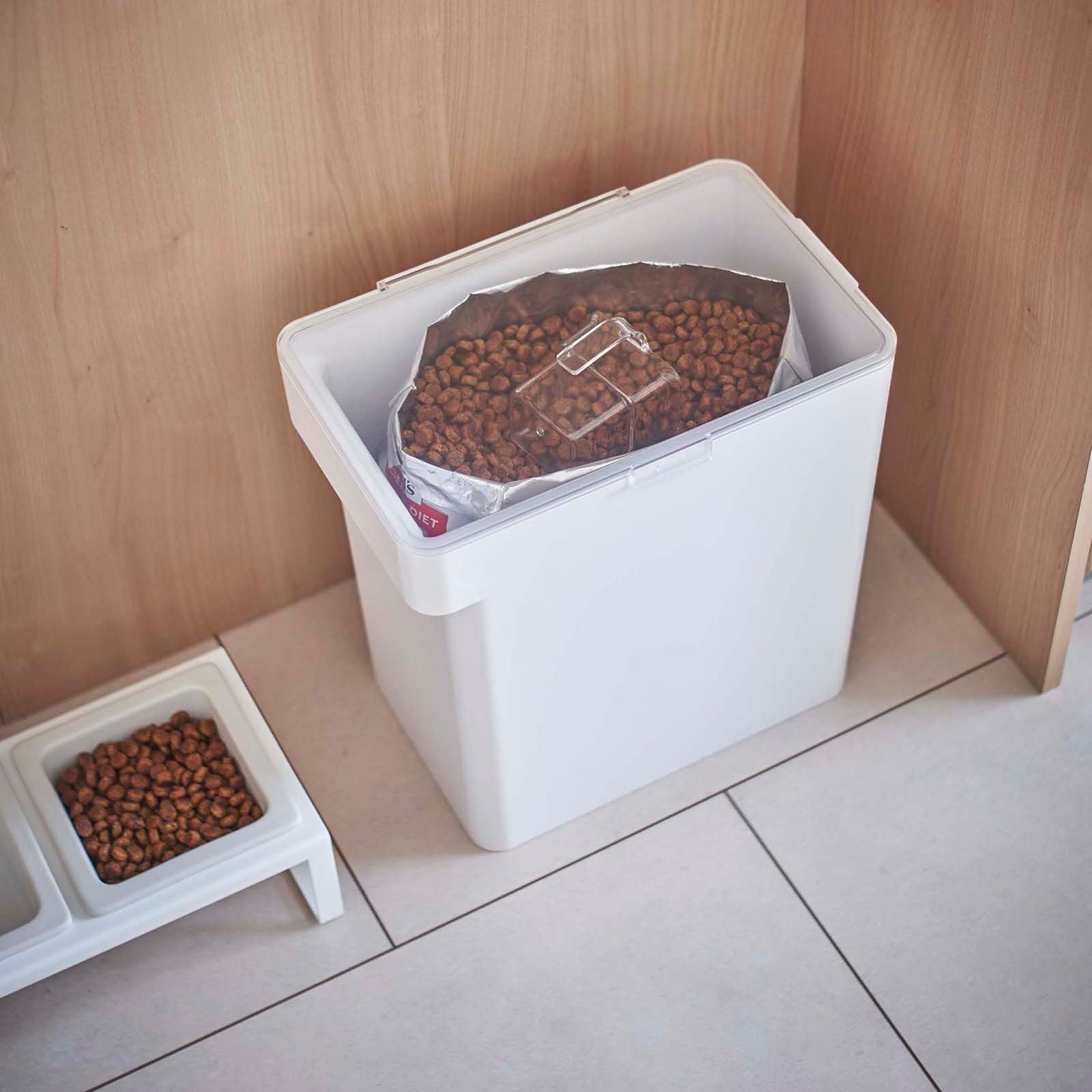 Yamazaki Tower Airtight Pet Food Container | The Container Store
