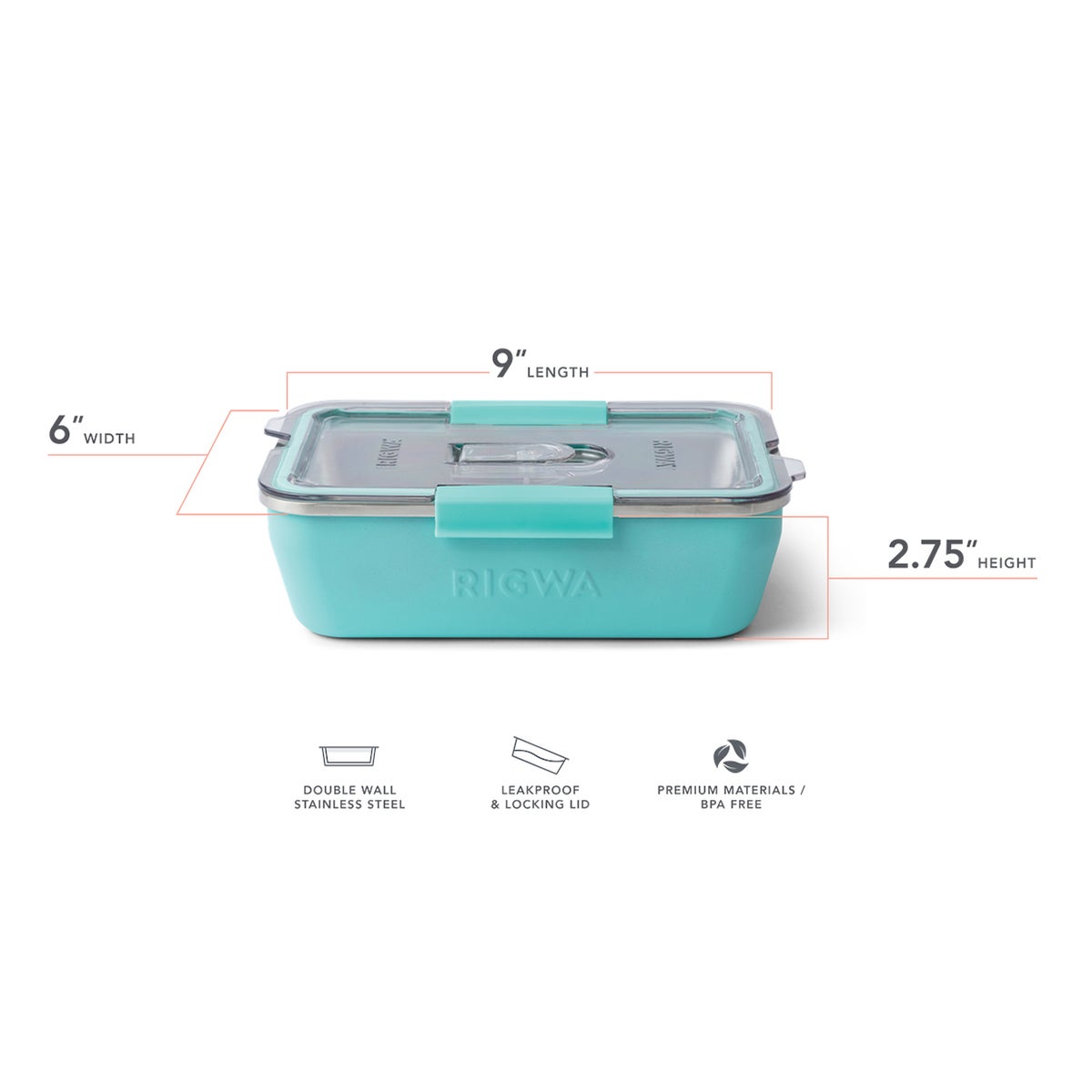 RIGWA REX Travel Lunch Box