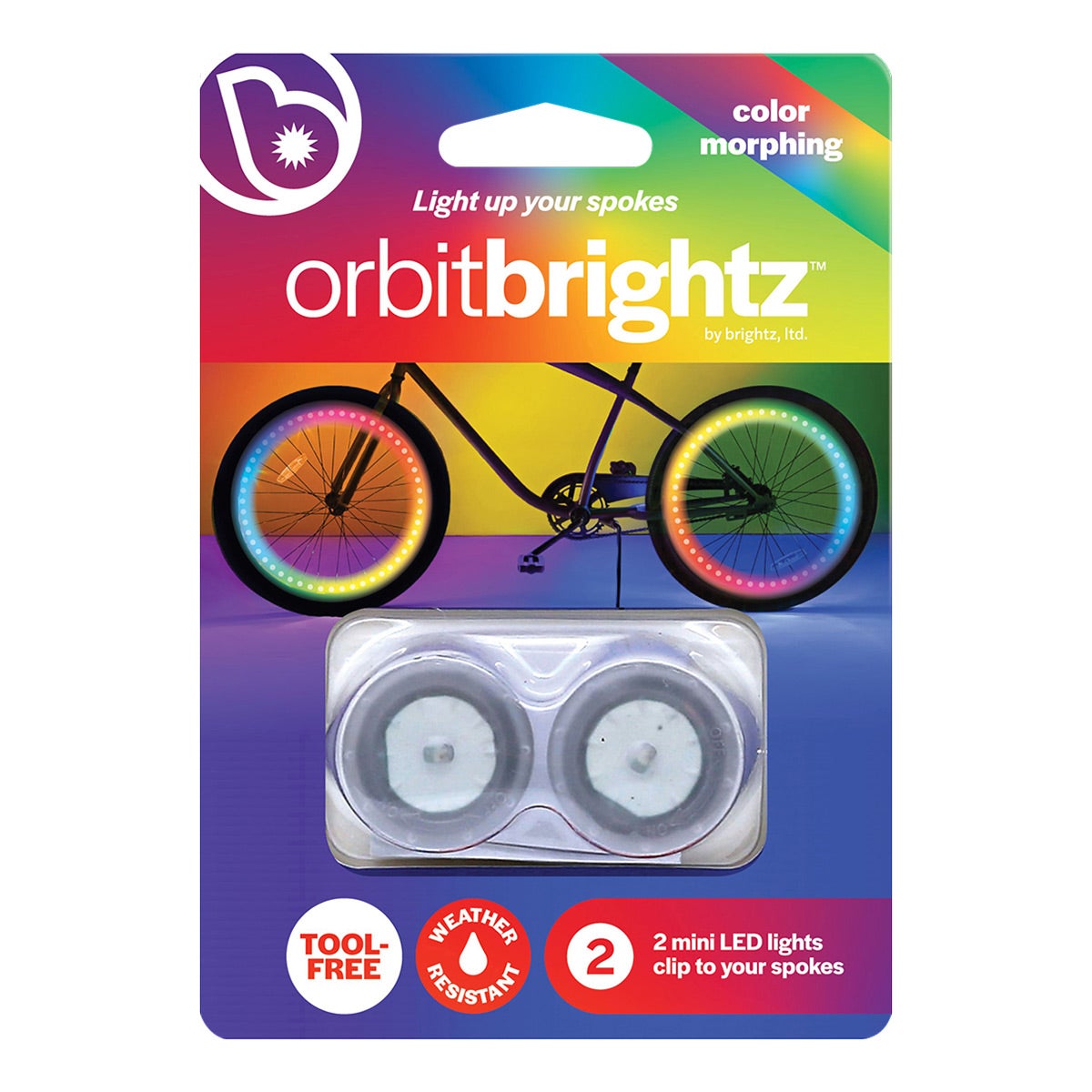 その他 Bright Light ME + Brightz Orbit Brightz Mini LED Bike Spoke Lights | The Container Store