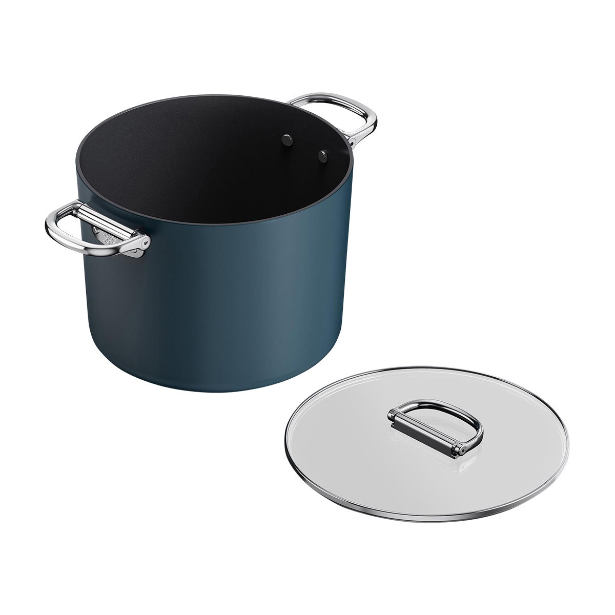 よっぴー2点セットSP45 PK40★ Joseph Joseph Space Ceramic 8.5 Qt. Non-Stick Stock Pot & Lid