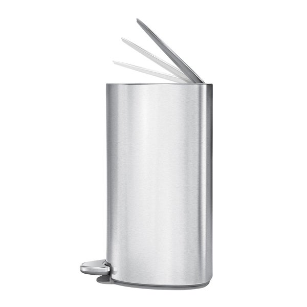 simplehuman 1.6 Gallon Semi-Round Step Trash Can