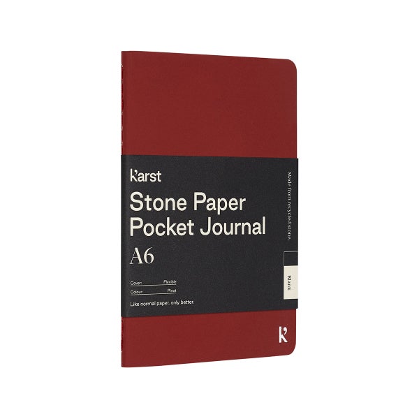 Karst Stone Paper Pocket Journal