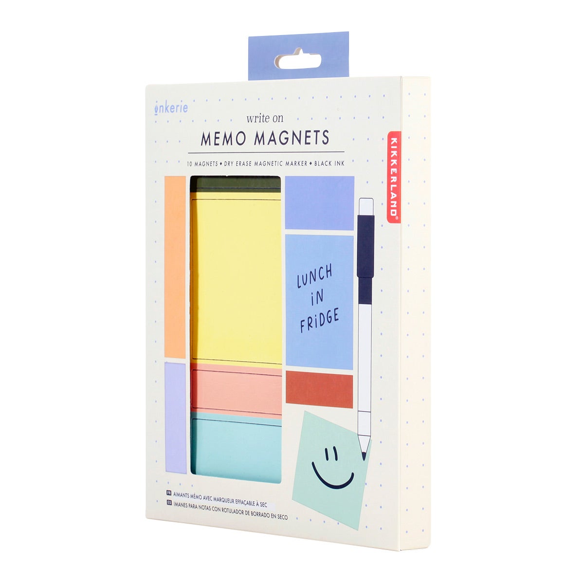 Kikkerland Inkerie Memo Magnets
