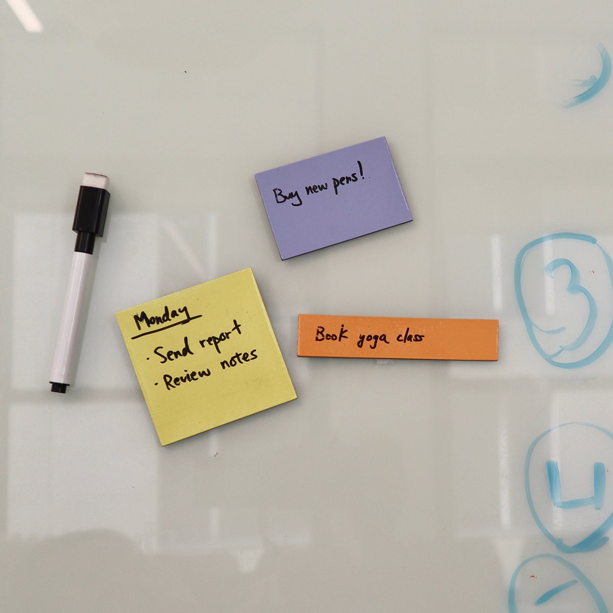 Kikkerland Inkerie Memo Magnets